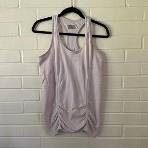 Athleta Fastest Track Tank in Light Pink Size Medium
